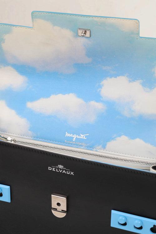 Delvaux Tempête GM Dans Les Nuages Crossbody Bag