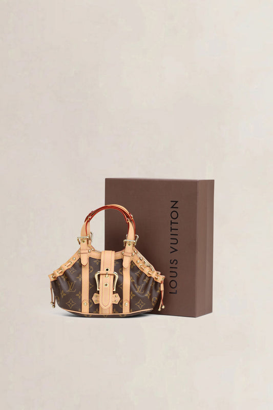 Theda Monogram PM Top Handle Bag