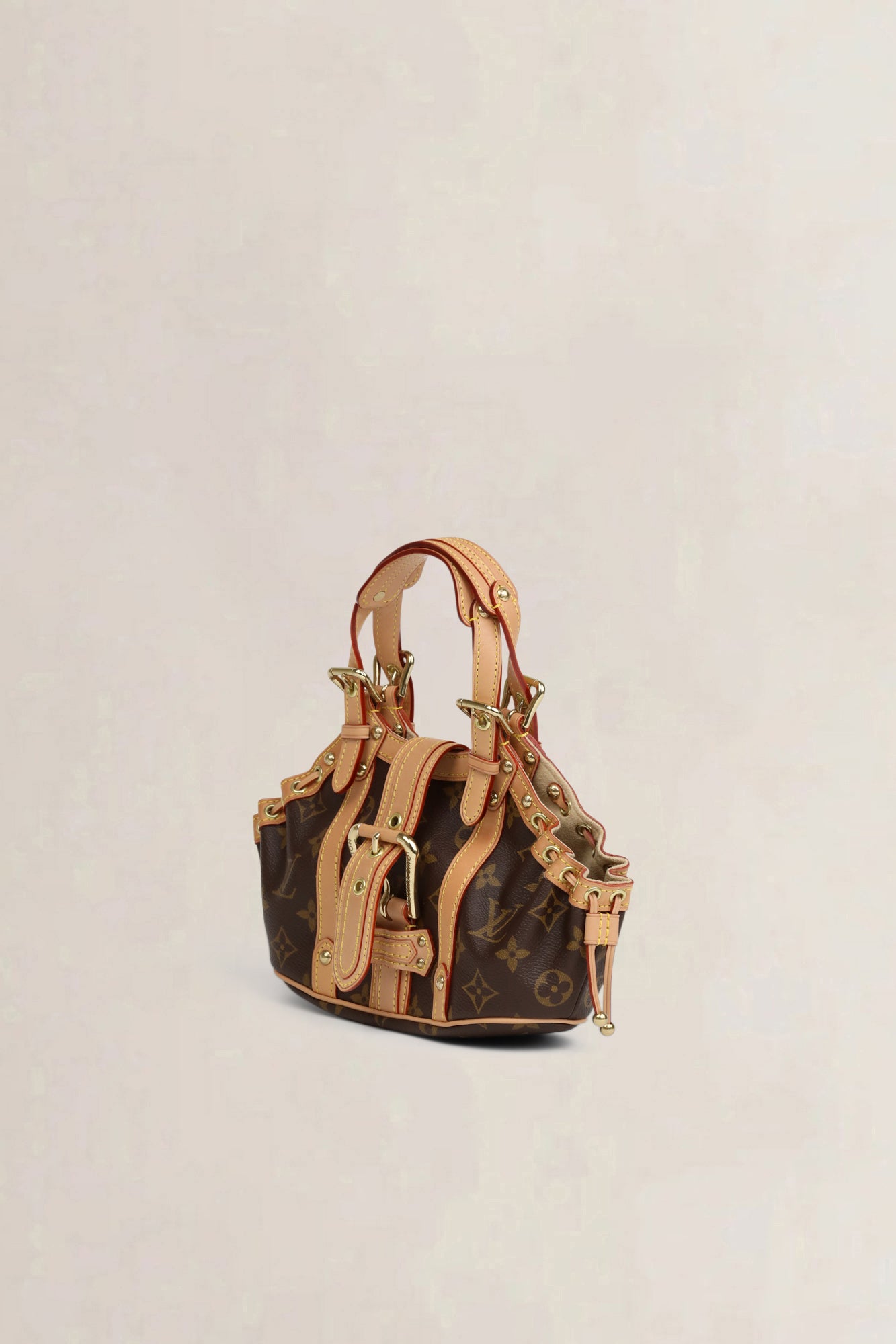 Theda Monogram PM Top Handle Bag