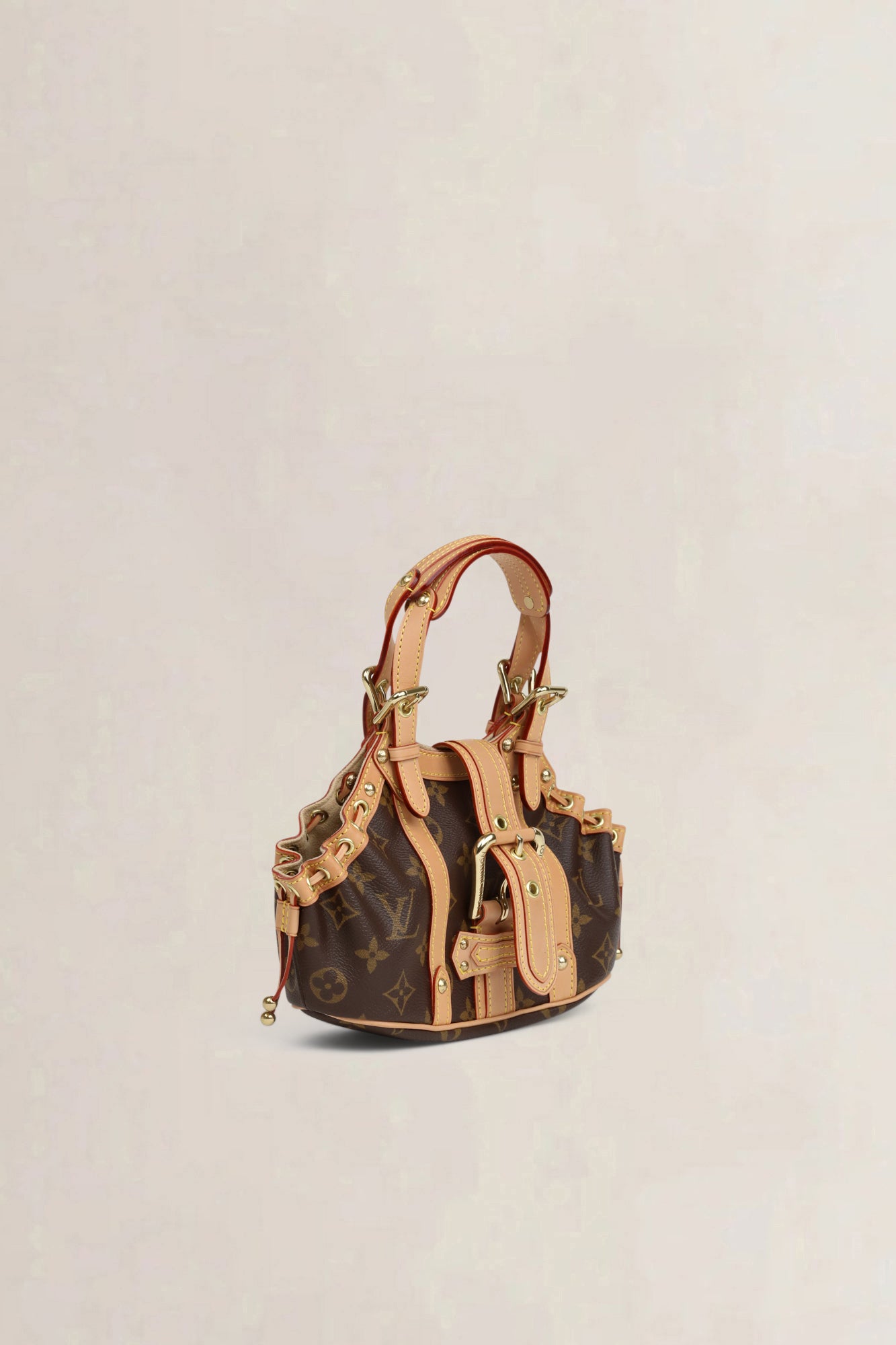 Theda Monogram PM Top Handle Bag