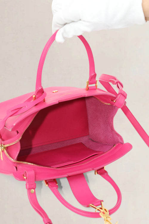 YSL Bubblegeum Baby Cabas Crossbody Bag