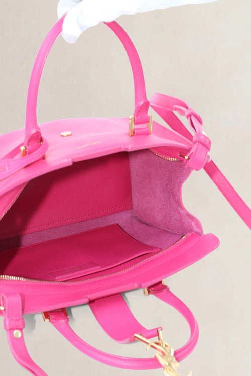 YSL Bubblegeum Baby Cabas Crossbody Bag