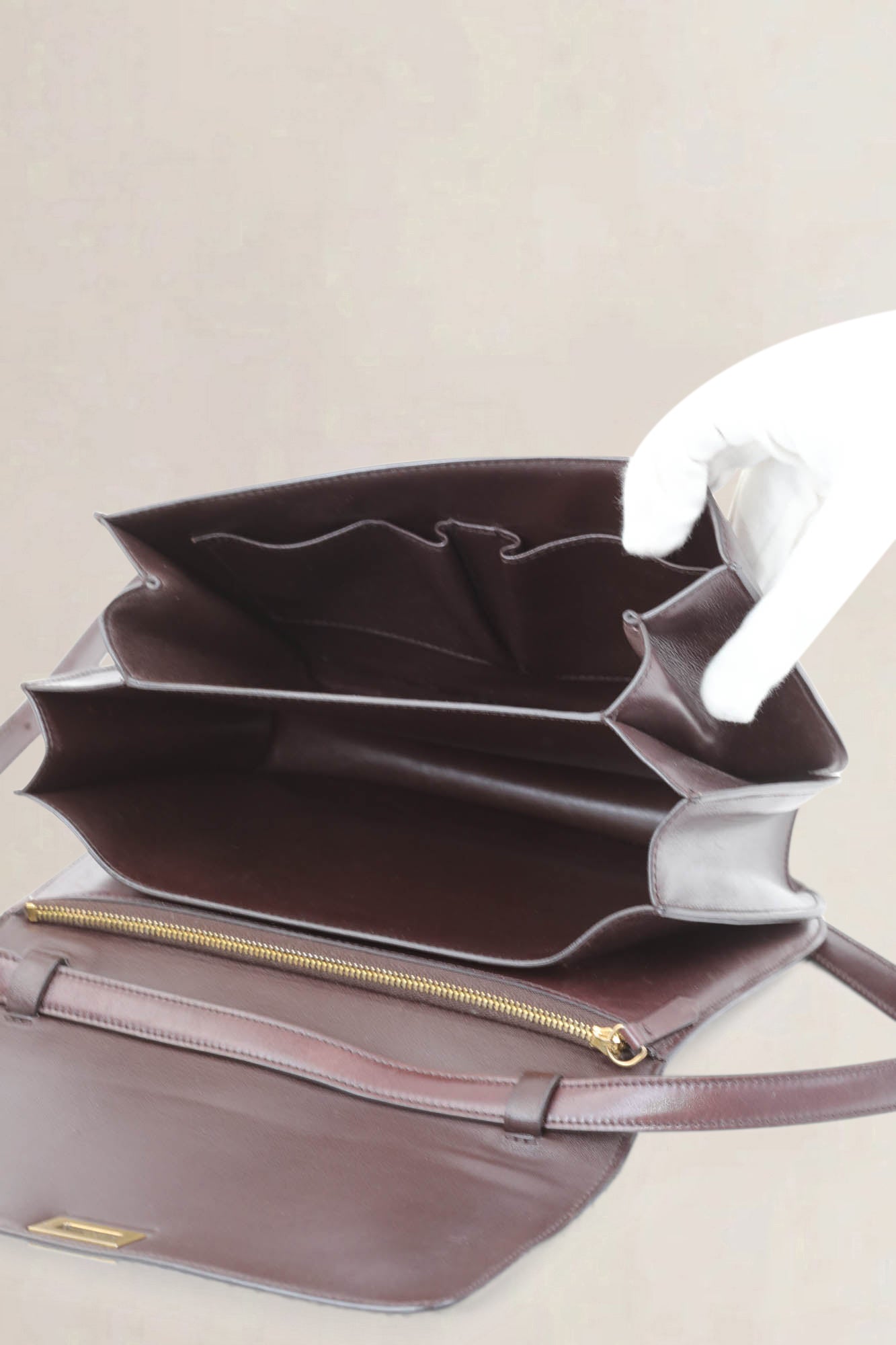 Brown Python Classic Box Crossbody Bag