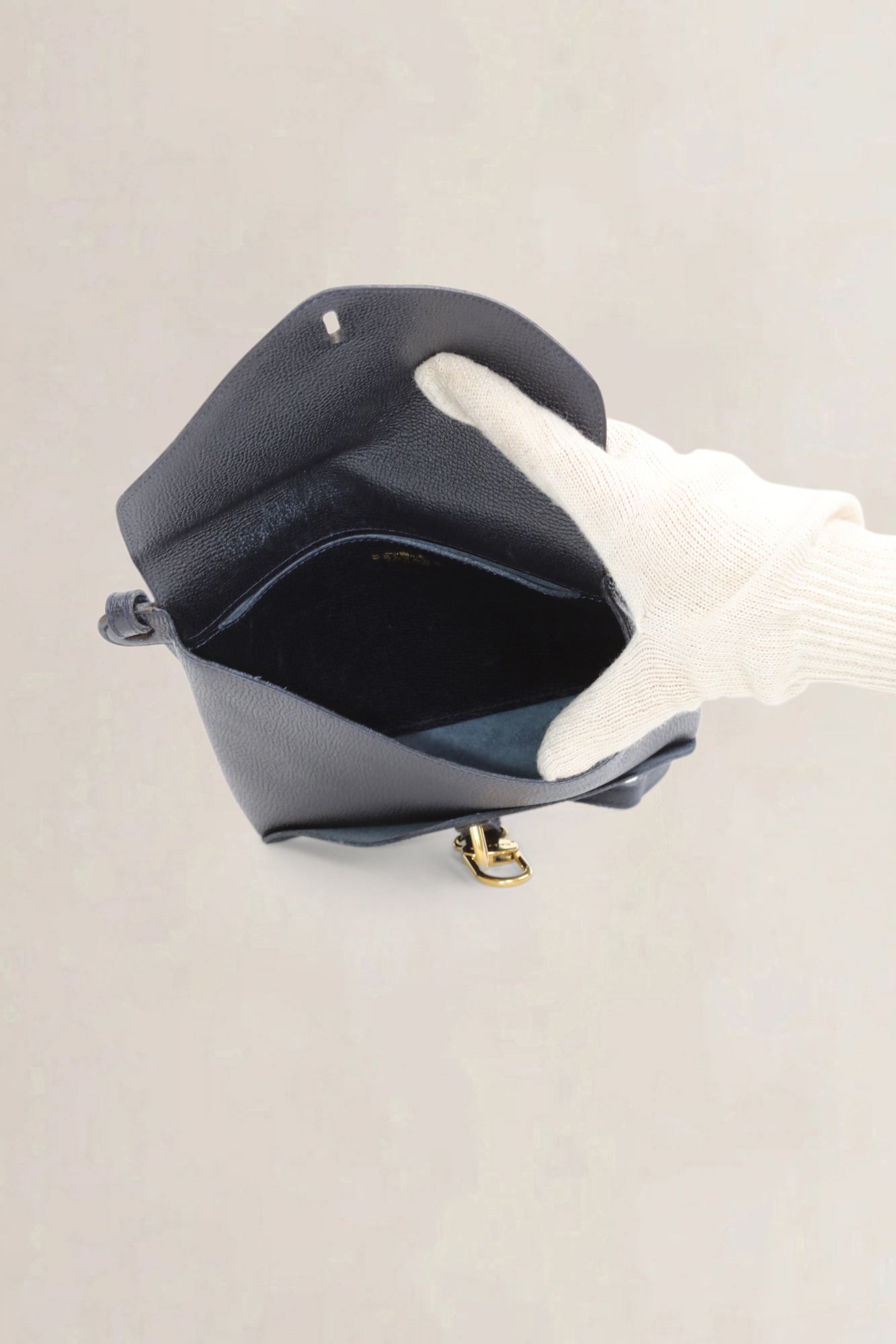 Sac bandoulière Delvaux Blue Grelon