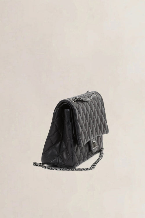Chanel 2.55 Black Reissue Jumbo Crossbody Bag