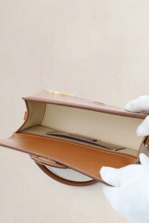 Jacquemus Light Brown Large Bambino Crossbody Bag