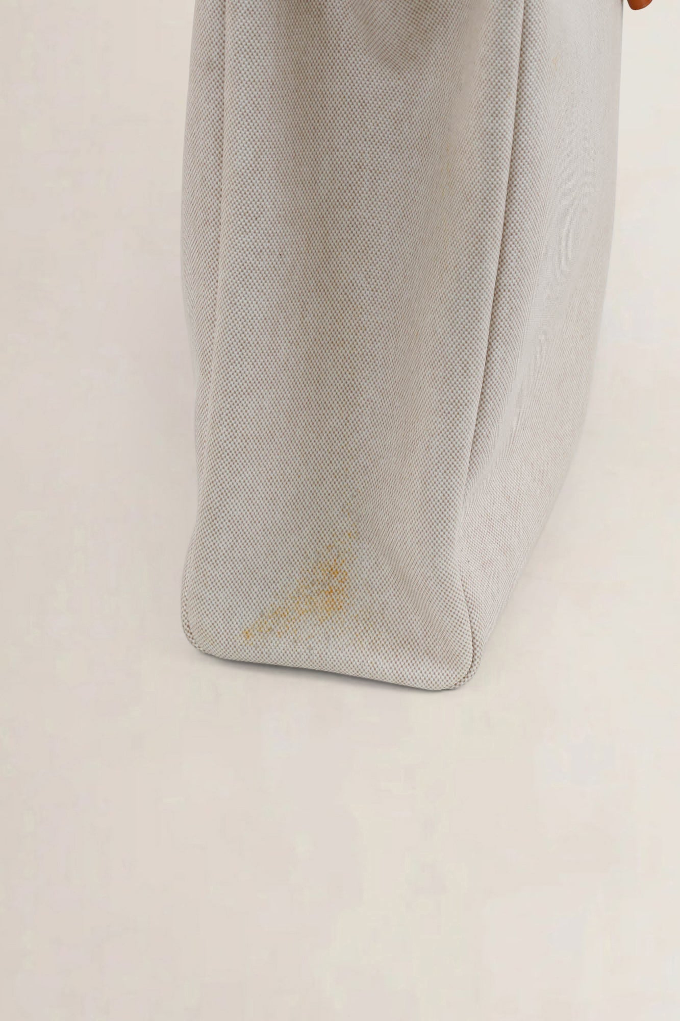 Hermès Herbag Toile Canvas/Hunter Leather Top Handle Bag