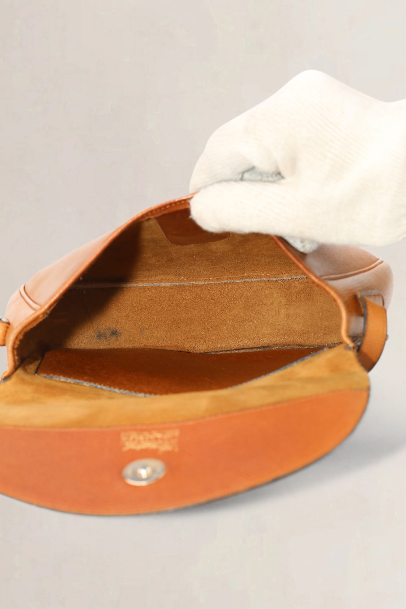 Sac bandoulière marron Delvaux