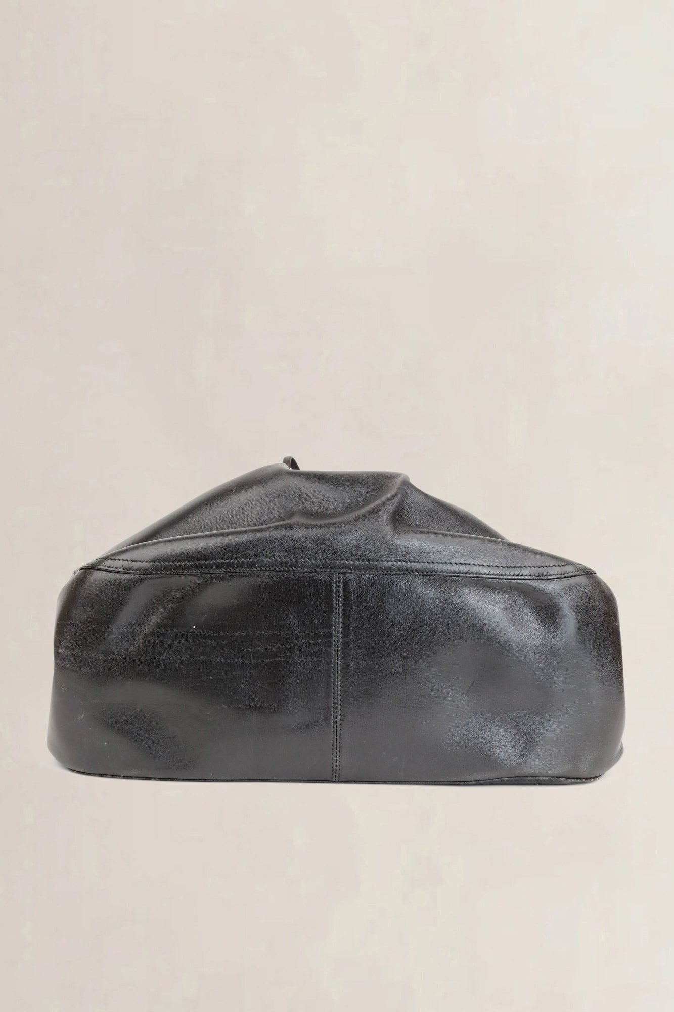 Black Leather Shoulder Bag