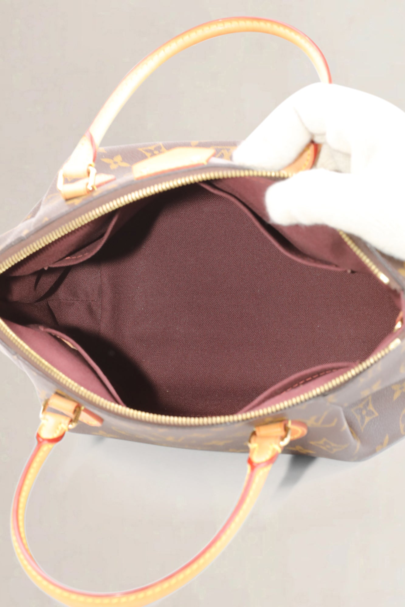 Louis Vuitton Turenne tas met handvat aan het bovenhandvat