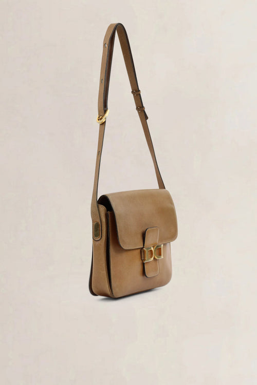 Brown Bourgogne Crossbody Bag