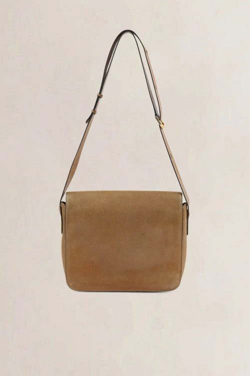 Brown Bourgogne Crossbody Bag