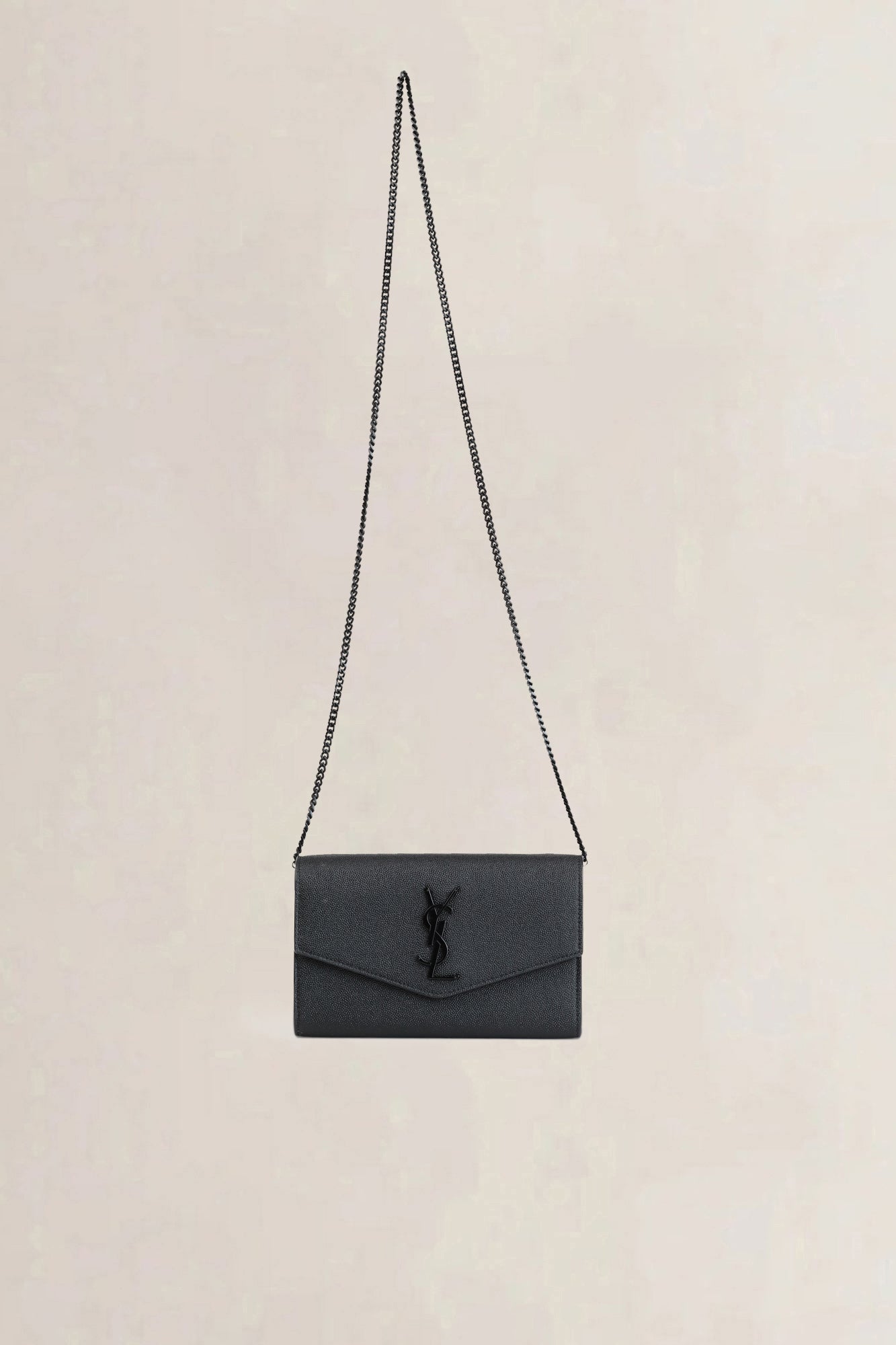 Black Uptown Chain Wallet