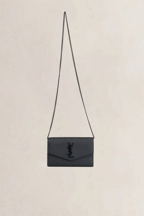 Black Uptown Chain Wallet