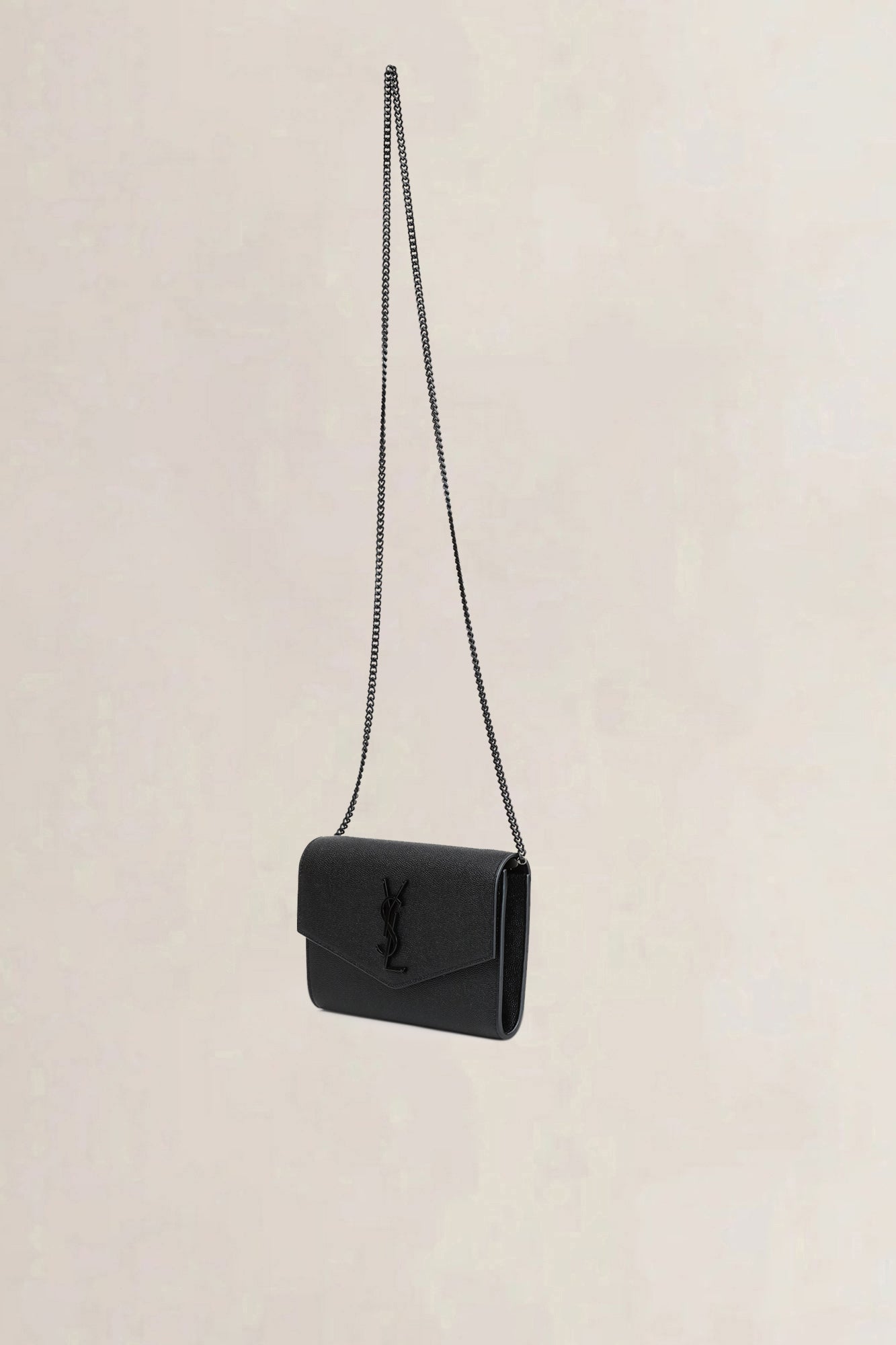 Black Uptown Chain Wallet