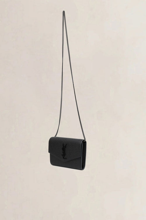 Black Uptown Chain Wallet