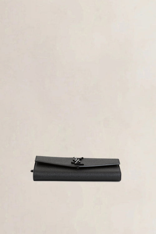 Black Uptown Chain Wallet