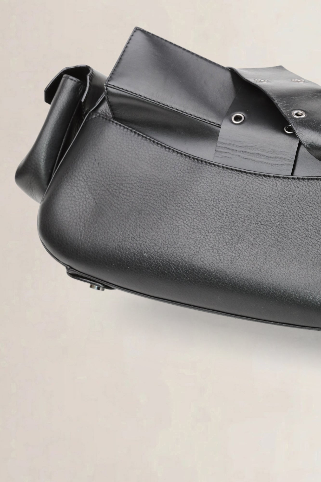 Black Colombus Shoulder Bag
