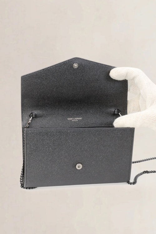 Black Uptown Chain Wallet