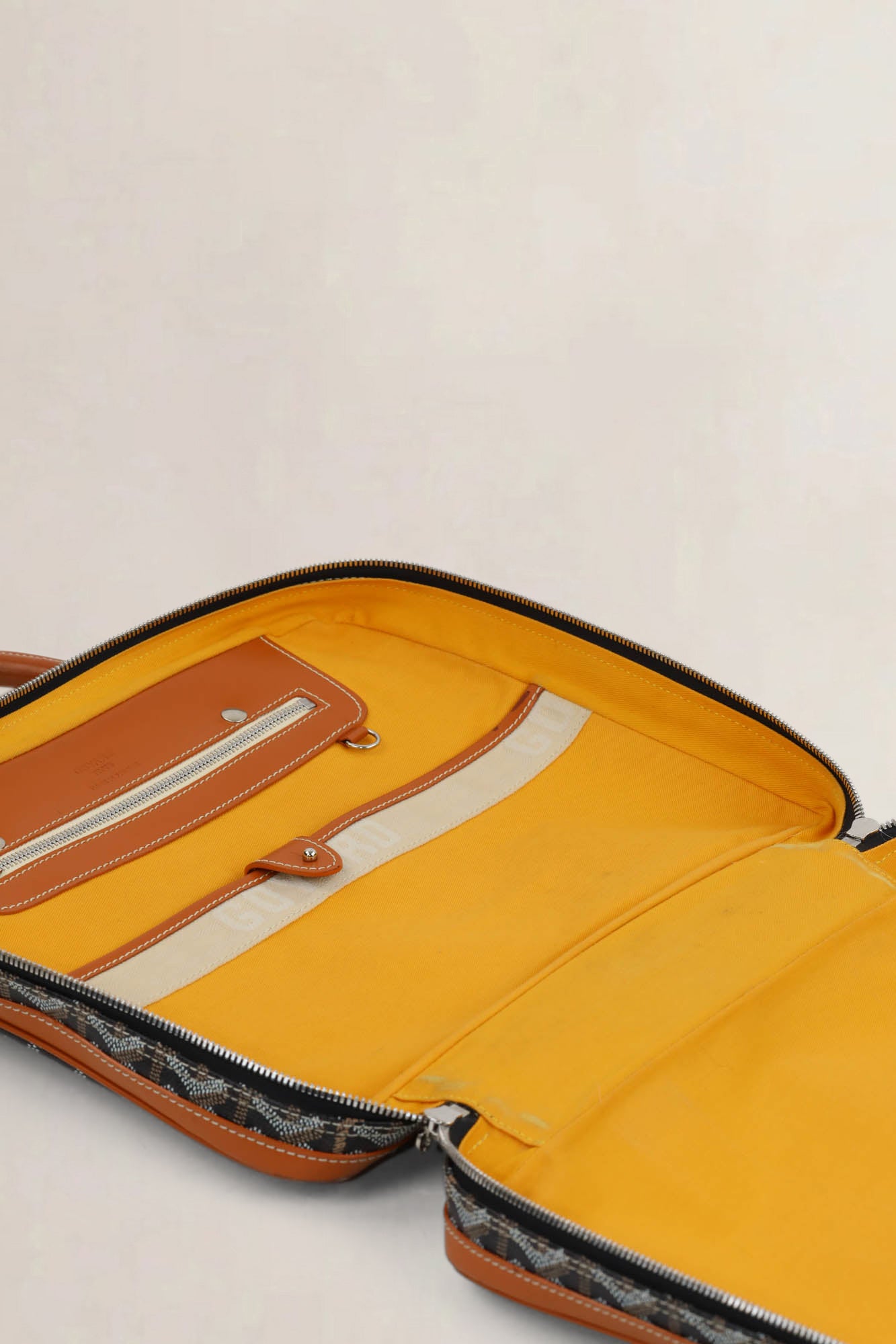 Goyard Ambassade Briefcase Top Handle Bag