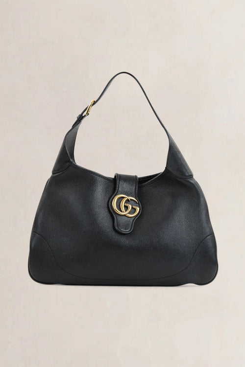 Gucci Black Aphrodite Medium Shoulder Bag