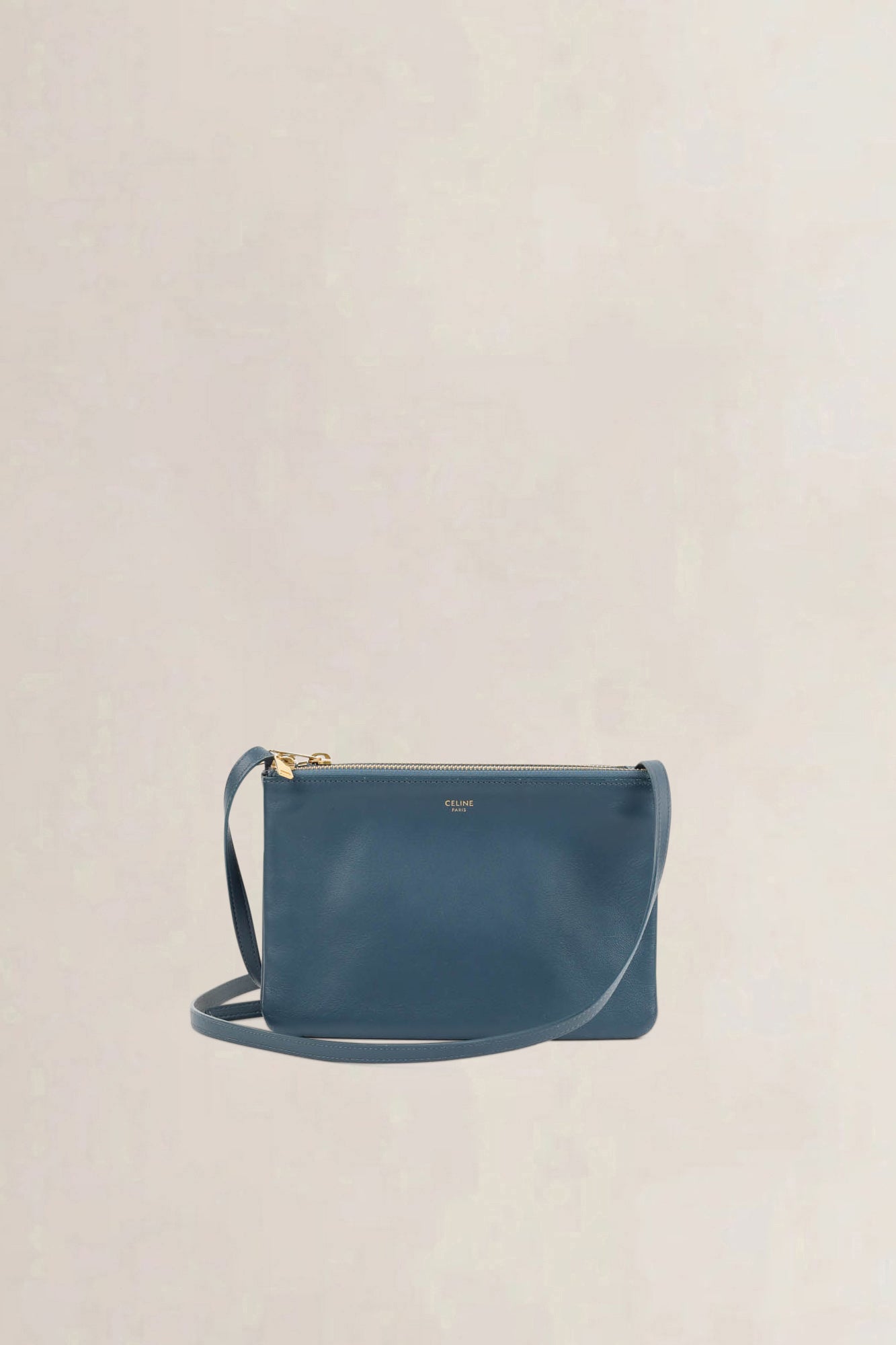 Céline Petrol Trio Crossbody Bag