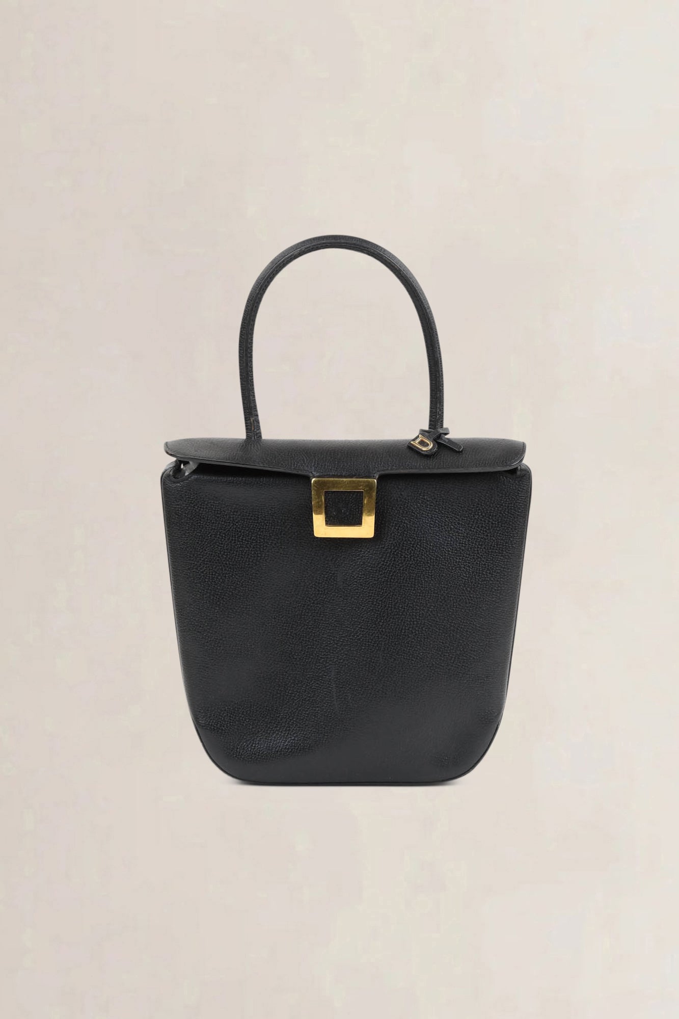 Delvaux Blue Top Handle Bag