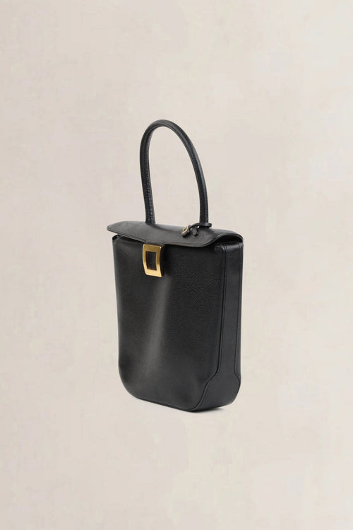 Delvaux Blue Top Handle Bag