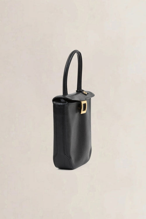 Delvaux Blue Top Handle Bag