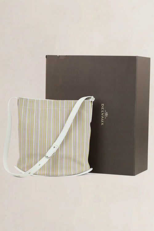 Delvaux Pin Rainbow Toile De Cuir Allure Crossbody Bag