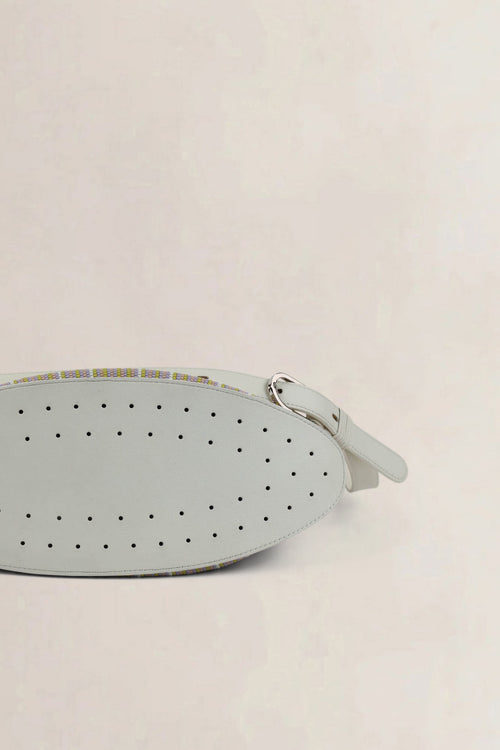 Delvaux Pin Rainbow Toile De Cuir Allure Crossbody Bag