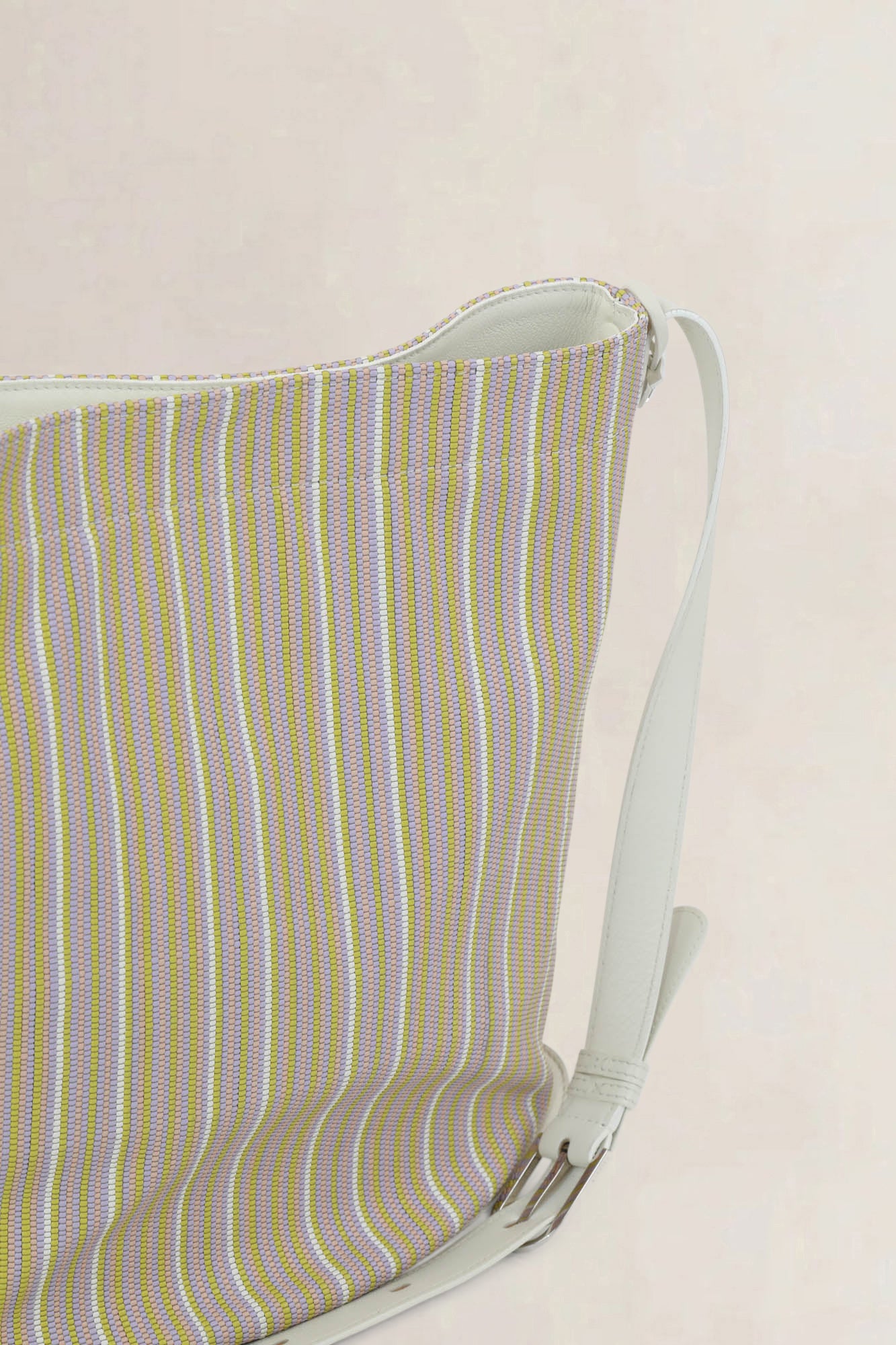 Delvaux Pin Rainbow Toile De Cuir Allure Crossbody Bag