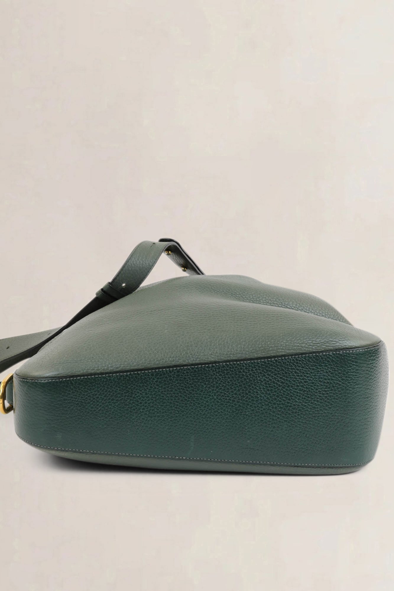 Delvaux Green/Khaki Cattogan Trotteur Shoulder Bag