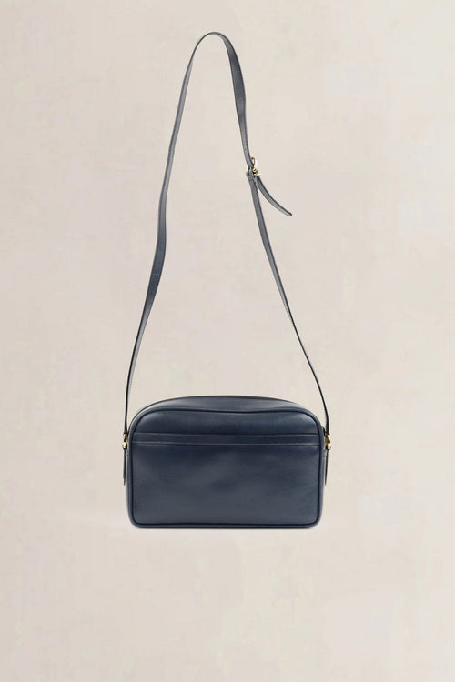 Gucci Blue Leather Crossbody Bag