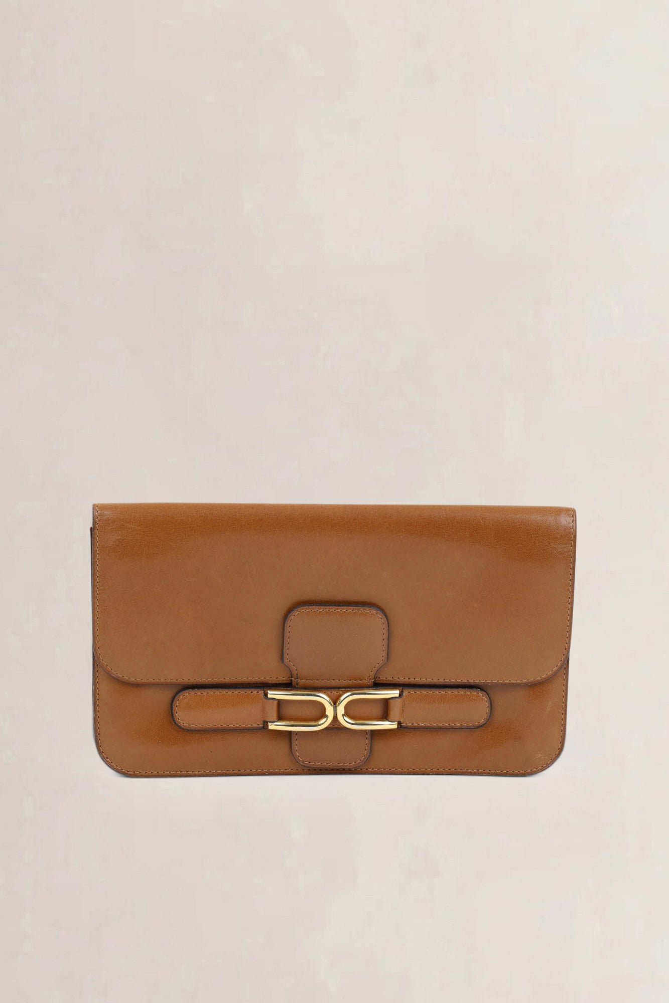 Delvaux Brown Leather Escudo Wallet