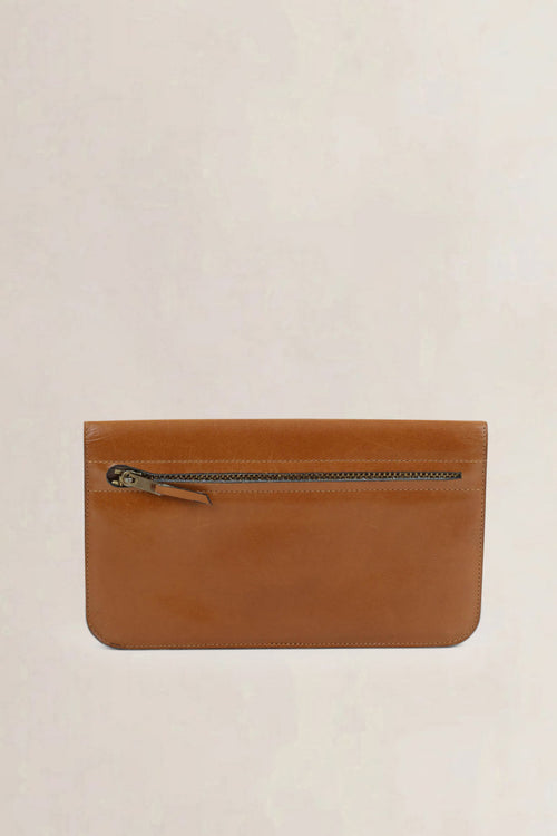 Delvaux Brown Leather Escudo Wallet