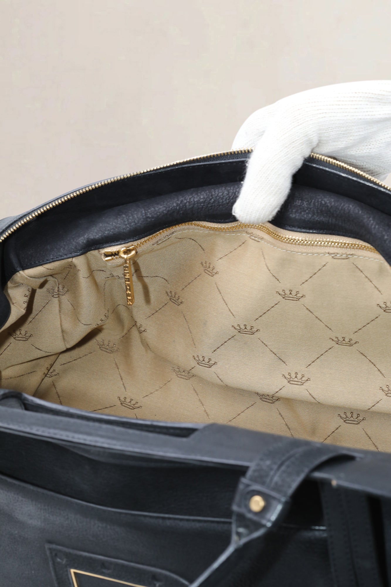 Delvaux Zwarte Leren Benjamin Schoudertas