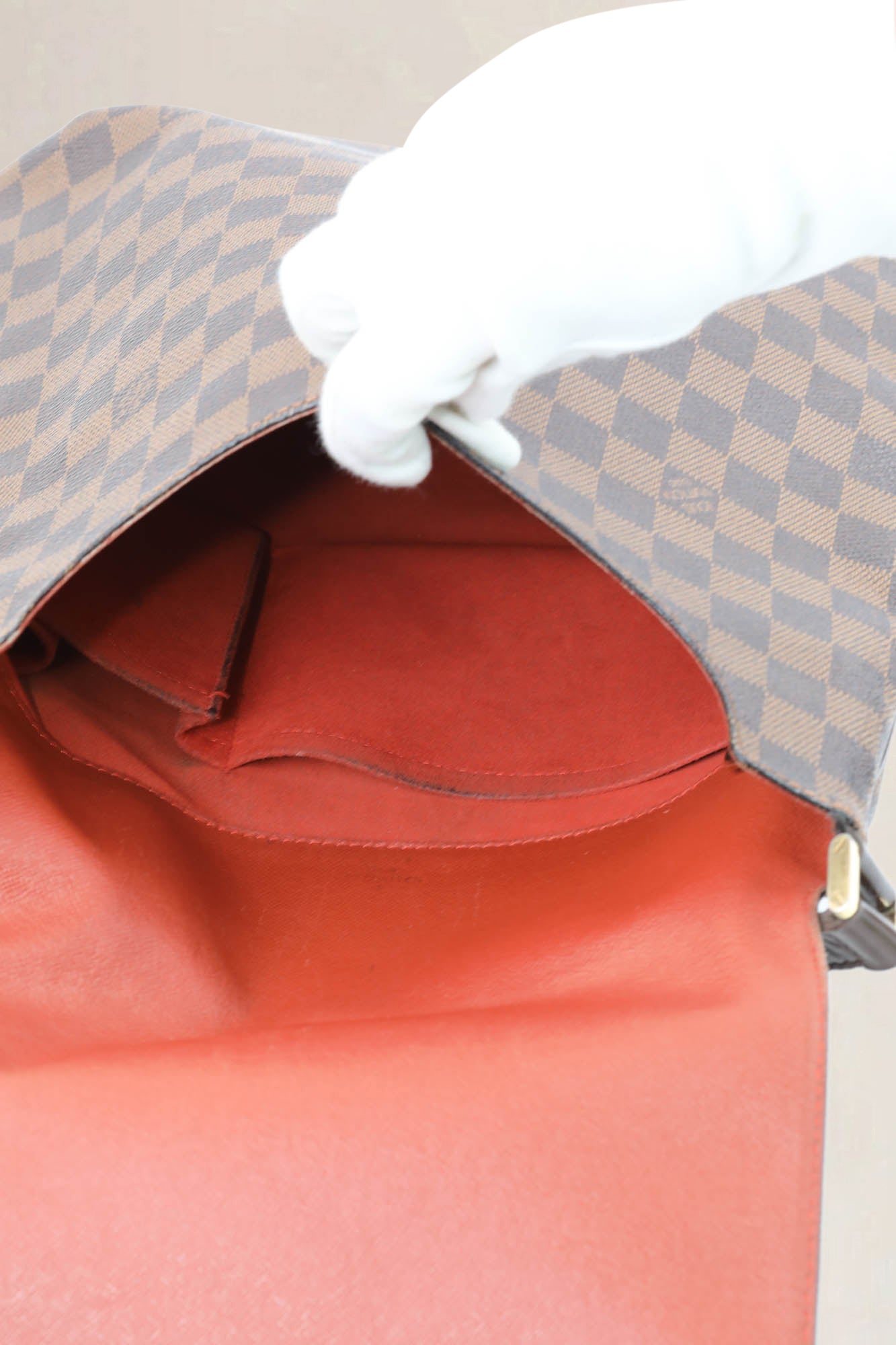 Louis Vuitton Musette GM Damier Ebene Crossbody Bag