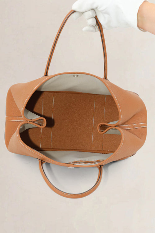 Hermès Garden Party 36 Gold Veau Negonda