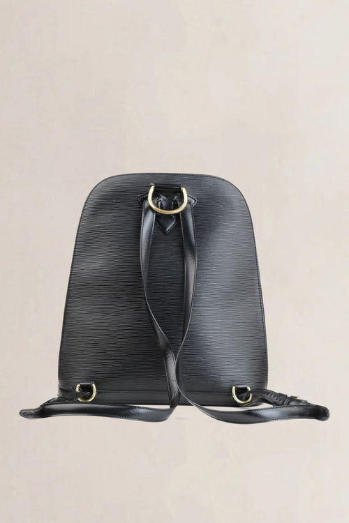 Sac à dos Gobelins en cuir épi noir de Louis Vuitton