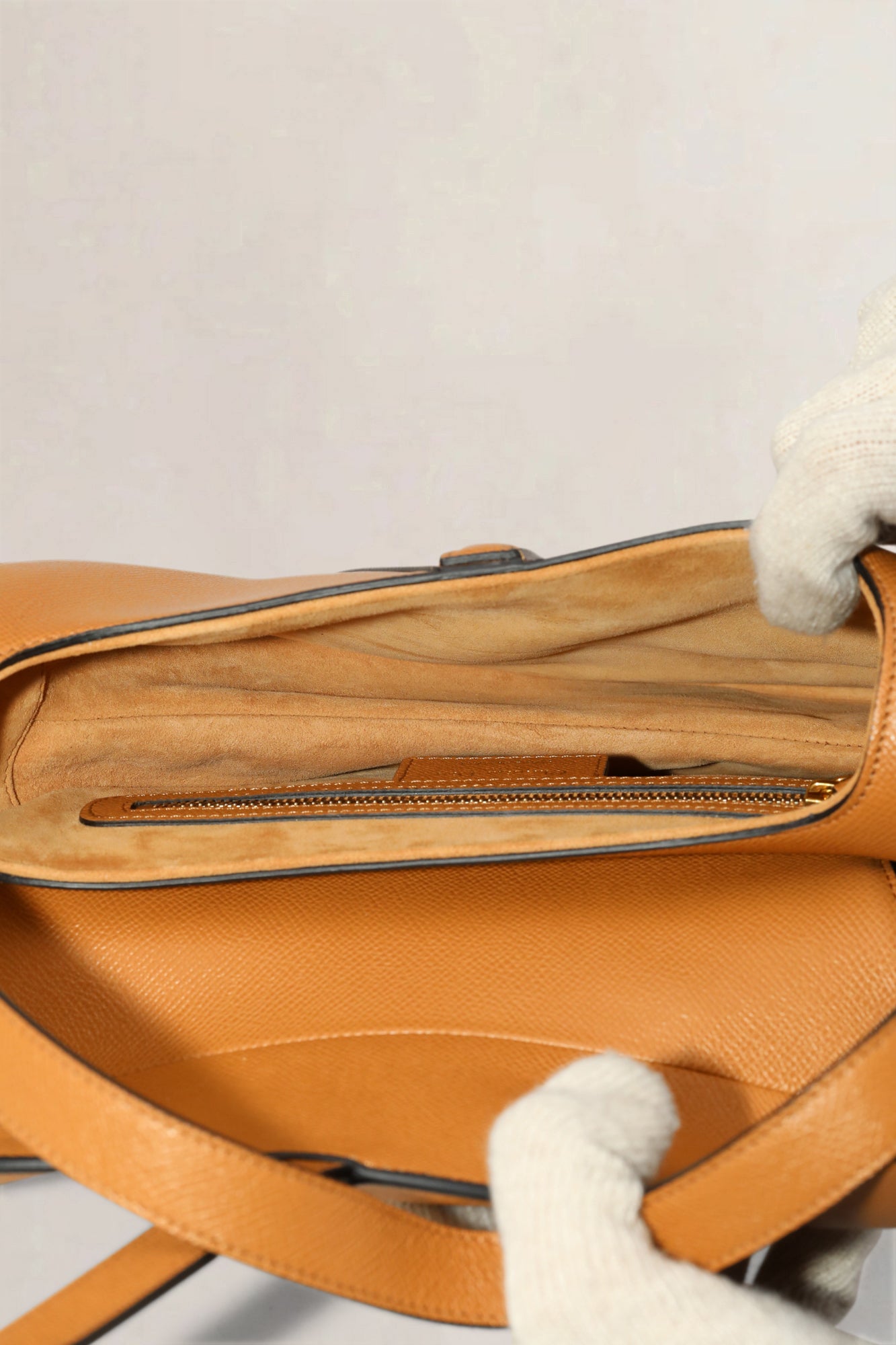 Christian Dior Saddle Bruine Leren Zadeltas