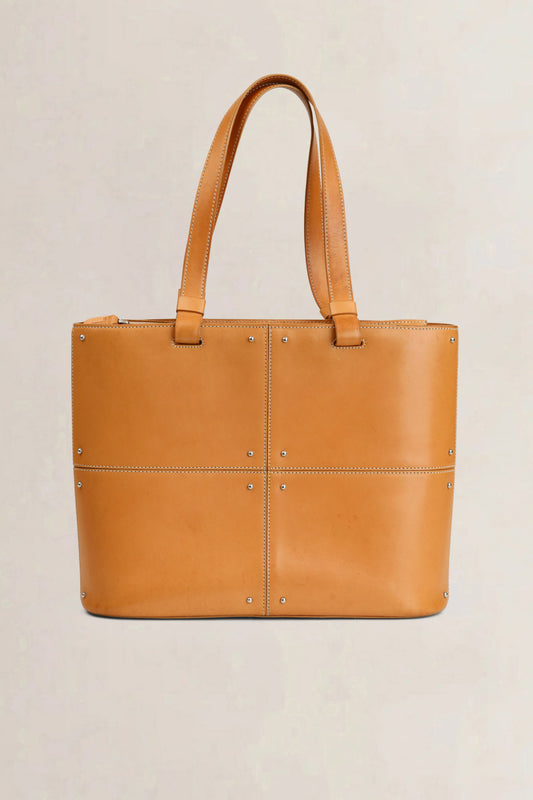 Brown Leather Shoulder Bag