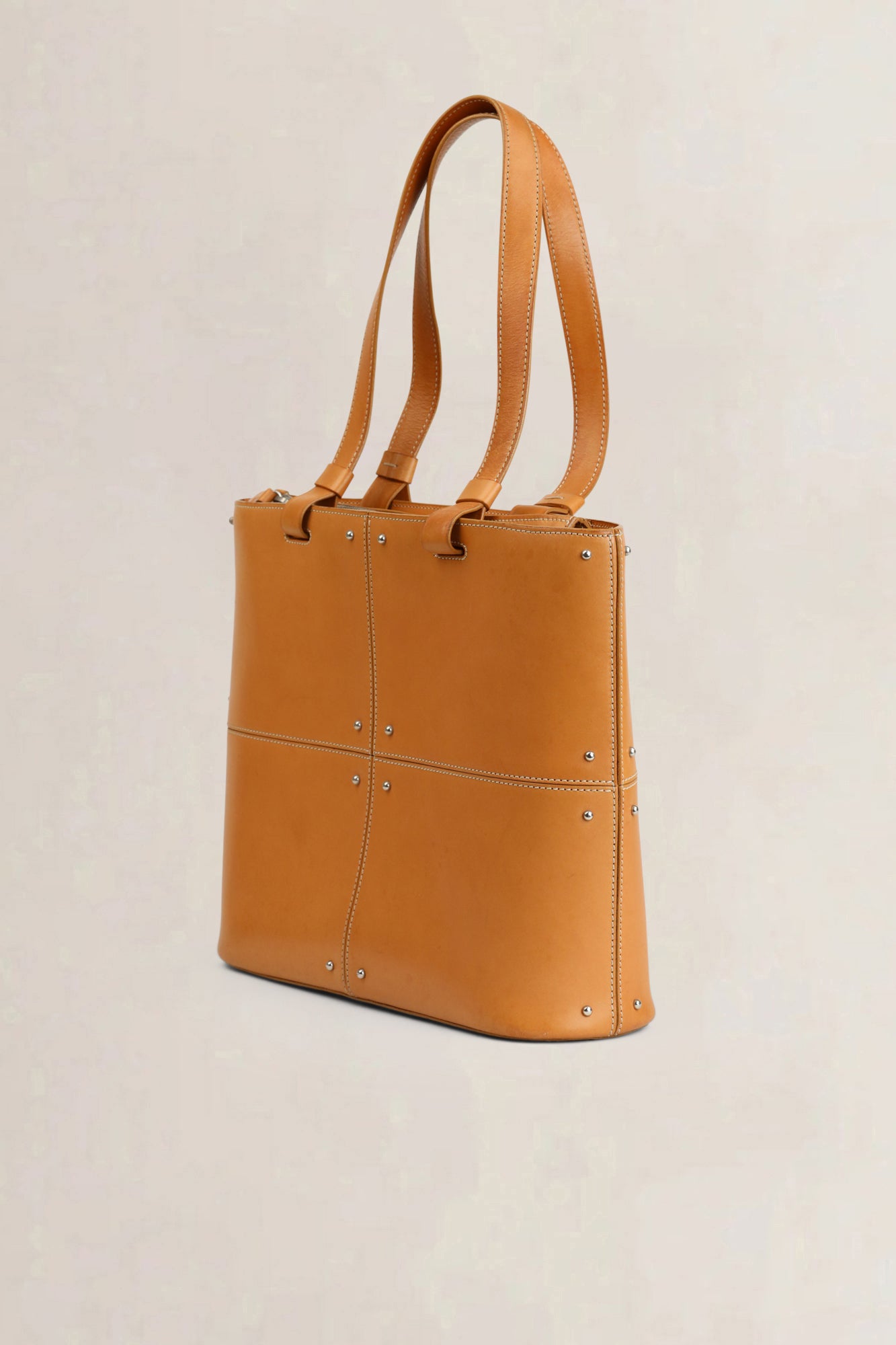 Brown Leather Shoulder Bag