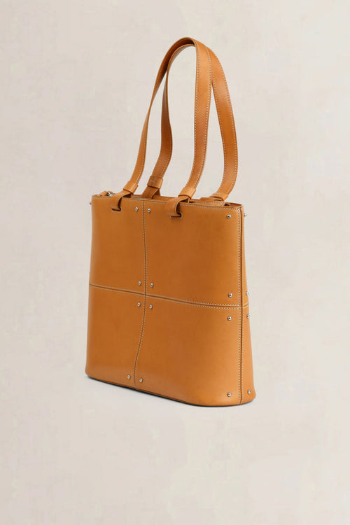 Brown Leather Shoulder Bag