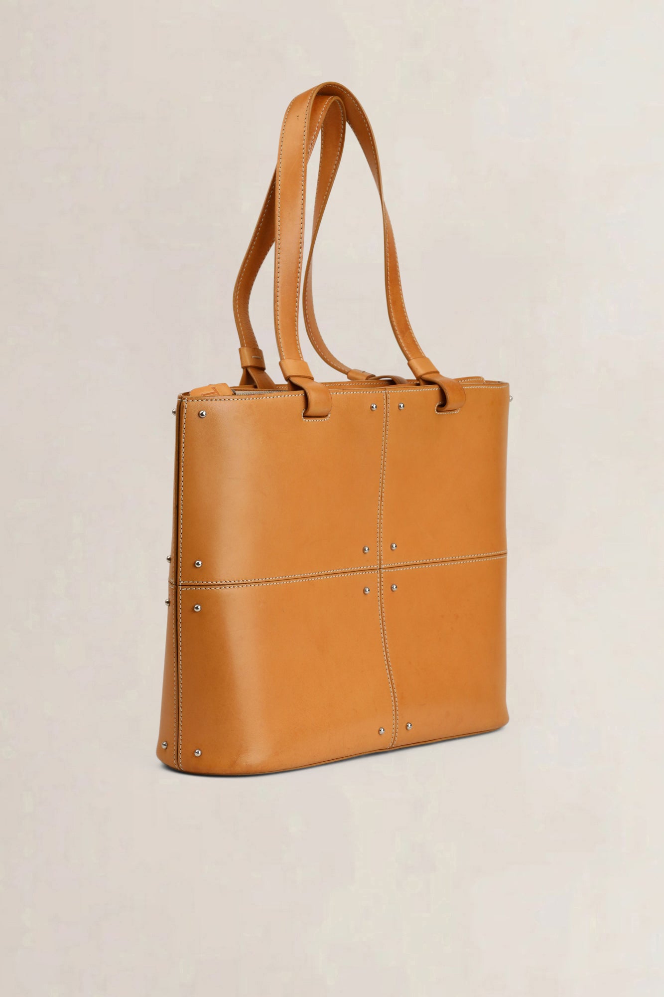 Brown Leather Shoulder Bag