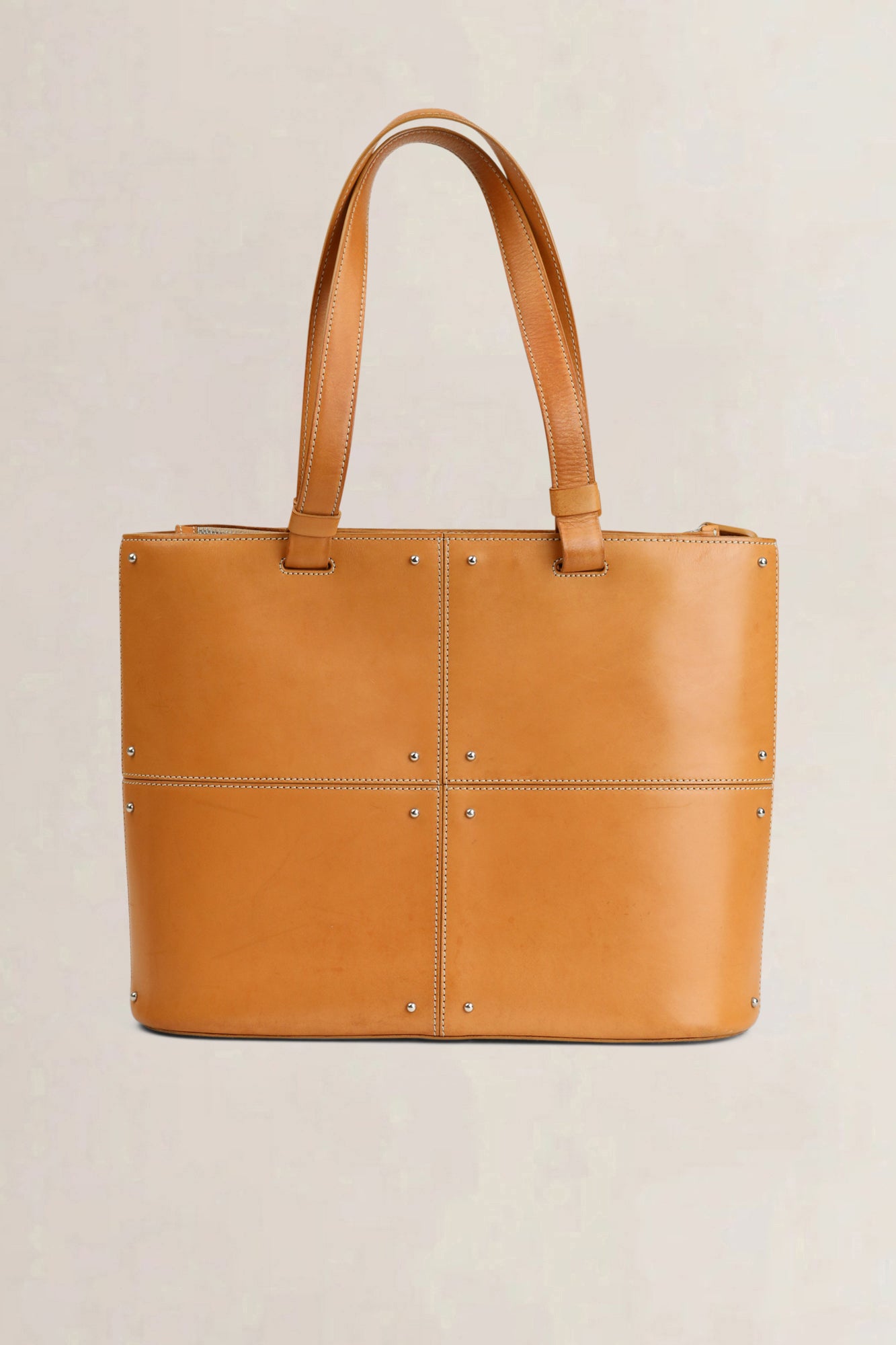 Brown Leather Shoulder Bag