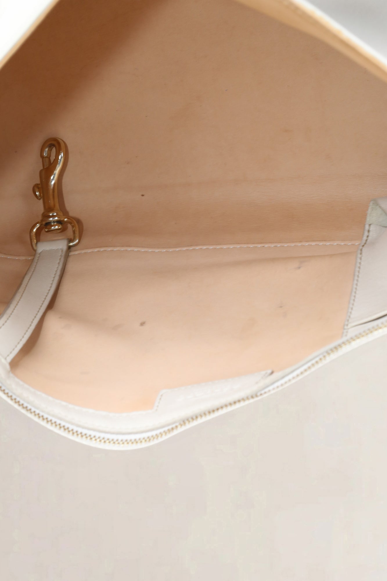 Delvaux Beige Tempête Epaule Schoudertas