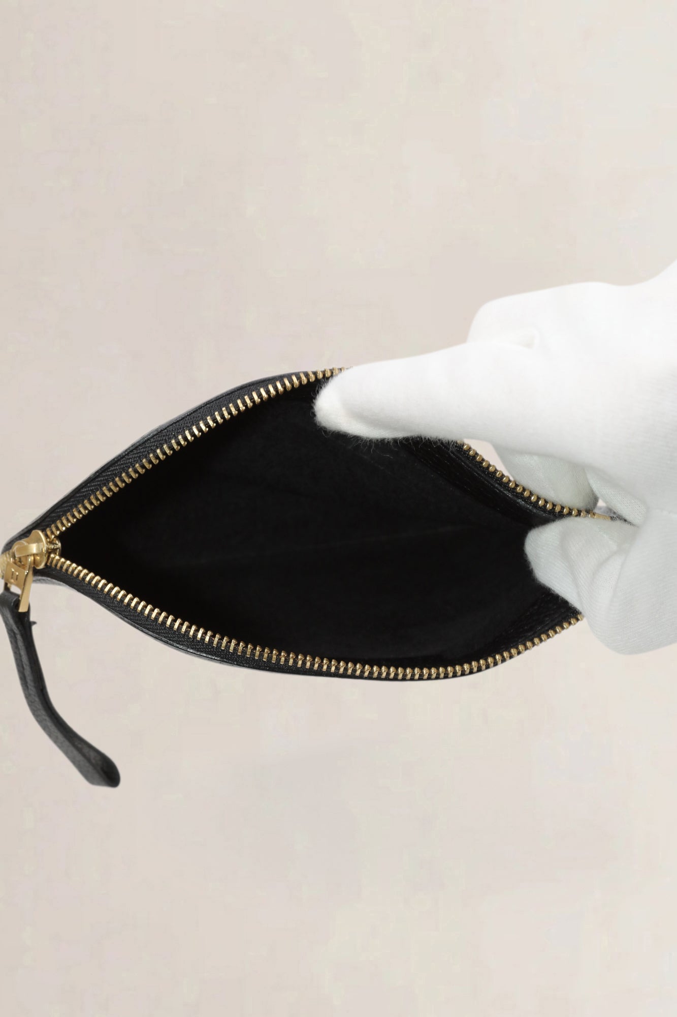 Delvaux Zwarte Taurillon Pin D Rits Portemonnee