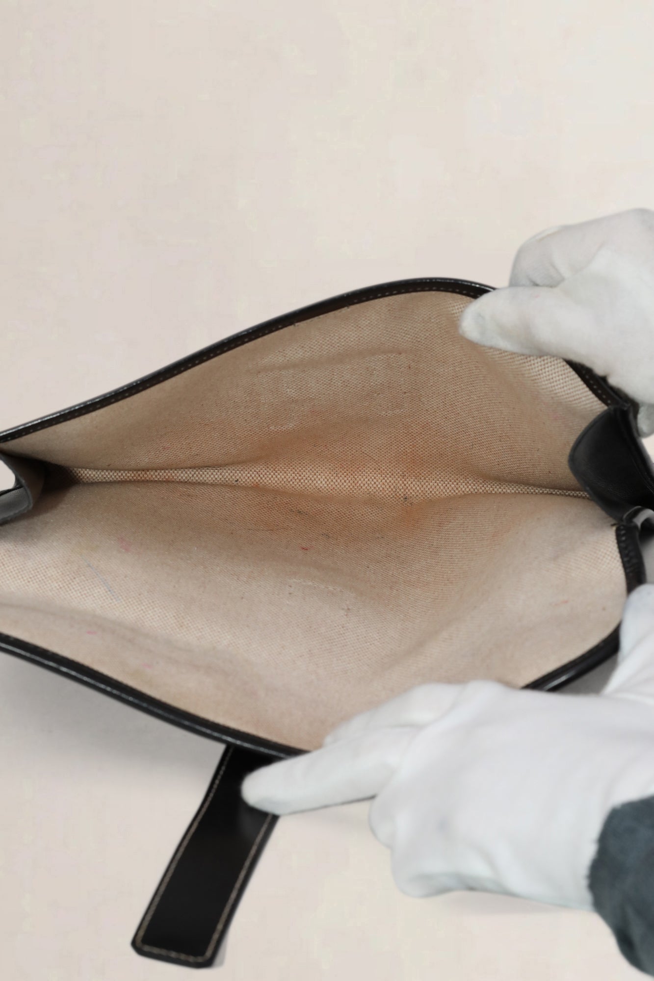 Hermès Blauwe Jige Clutch