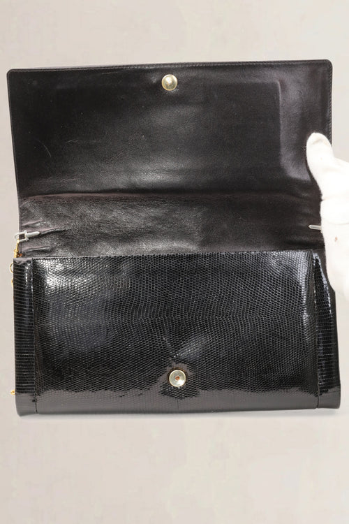 Vintage Black Evening Shoulder Bag